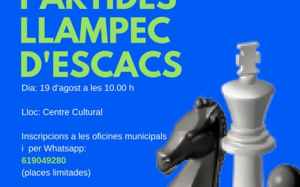 III OBERT LLAMPEC DE EL CATLLAR, AGOST 2018