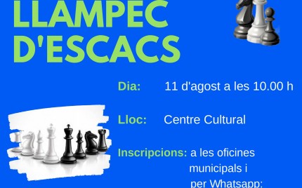 IV OBERT DE PARTIDES LLAMPEC D´ESCACS