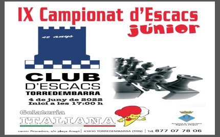 IX CAMPIONAT D´ESCACS JUNIOR