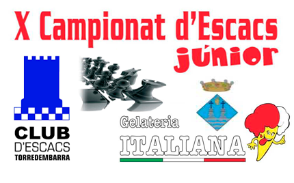 X Campionat d´Escacs Júnior (Gelateria Italiana)