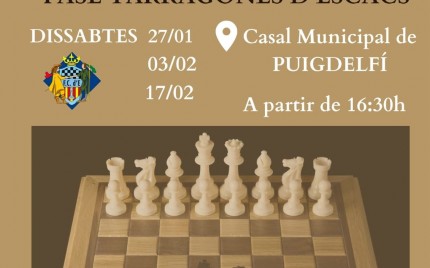 Fase comarcal d’escacs del Tarragonès